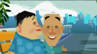 《卖布头》马季经典动画相声视频mp4免费下