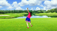 广场舞教学视频基础步《七彩姑娘》背面零基