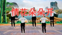 热门DJ广场舞《情花朵朵开》广场舞的基本步