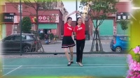 唐江舞动人生广场舞《情花几时开》双人舞正