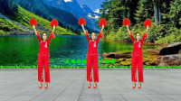 广场舞《祖国你好》舞蹈简单又好看附教学视