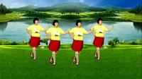 广场舞《马缨花情歌》一看你就会跳出小蛮腰