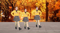 入门风格广场舞《拉萨夜雨》一看就会扭出小