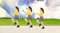 广场舞《爱情码头》动感带劲的舞步谁跳谁火