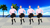 DJ广场舞《回头看看我》简单活力32步适合初