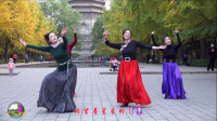 玲珑广场舞《我的玫瑰卓玛拉》简单好看一学