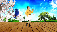 广场舞《渡红尘》正背面演示口令分解教学
