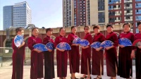 广场舞《古典旗袍走秀中国茶》扇子舞高清视