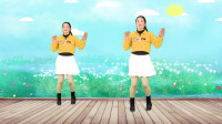 广场舞《红枣树》在家跳最简单的健身舞视频
