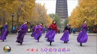 玲珑广场舞《北京的金山上》歌曲好听舞蹈简