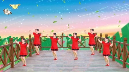 DJ情歌广场舞《火辣辣》美女舞蹈火爆带劲