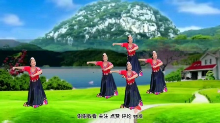 广场舞《我的九寨》64步超好看谁跳谁年轻
