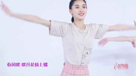 广场舞《嘴巴嘟嘟》简单入门64步附教学分解