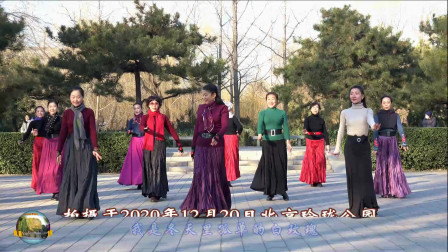 玲珑广场舞《冬天里的白玫瑰》口令教学 跟