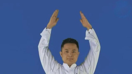 八段锦动作分解教学篇详细字幕加语音（超清视