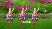 藏族广场舞《吉祥》唯美大气简单更好看附教