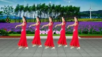 广场舞《烟花三月下扬州》舞姿优美迷人 好