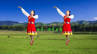 小慧广场舞《新草原情歌》简单易学的减肥舞