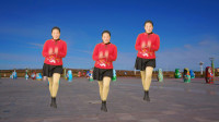 广场舞《心跳》简单优美的舞步步令人陶醉真