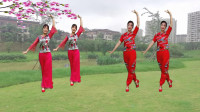 广场舞《你像三月桃花开》广场舞8步分解慢