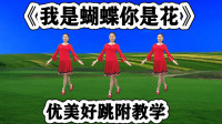 广场舞《我是蝴蝶你是花》简单动感的慢摇舞