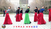 玲珑广场舞《草原的月亮》歌声悠扬好听 舞