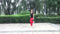 陕西秋凤广场舞《曳步舞》鬼步舞12步简单时