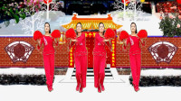 喜迎新年彩球广场舞《新年大吉》祝大家新年