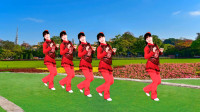 广场舞《吉祥中国年》喜庆的舞步快乐又吉祥