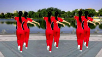 广场舞《兄弟跟我走》歌曲动感时尚舞姿优美