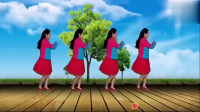 山地情歌广场舞《梨山痴情花》山美景美舞更