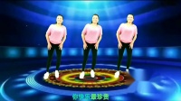 兰兰爱创广场舞《朋友陪你醉》简单28步广场
