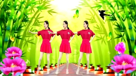 广场舞《百花香》舞曲动听舞姿优美原创附教