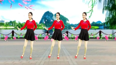 广场舞《百花香》好听好看好学原创附教学教