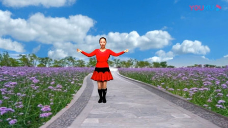 春英广场舞《野花香》（口令分解教学演示）教程