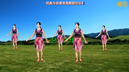 阿采网红广场舞《牧羊姑娘》教学视频基础步