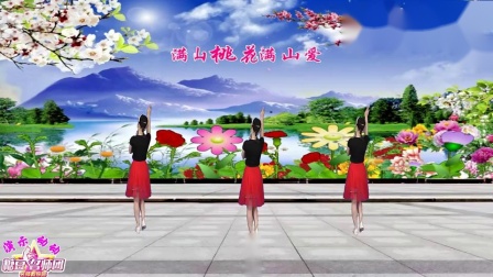 动动广场舞 《你像三月桃花开》 水兵舞 背