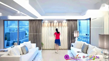 青儿广场舞 《鸟儿对话说》 背面教学视频分