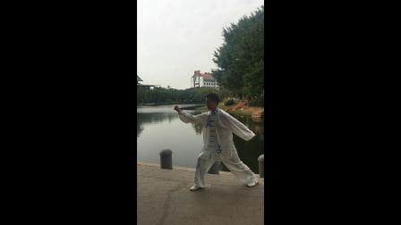 25易筋经倒拽九牛尾势mp4视频教程慢动作