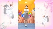 幼儿舞蹈《金孔雀》教学视频基础步慢动作分