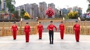 中老年广场舞《我是焦点》爵士健身操视频教