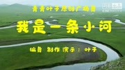 青青叶子广场舞原创《我是一条小河》正背面