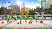 吉美广场舞《新年好》教学视频基础步慢动作