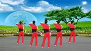 中老年燃脂健身操《等你等到山花开》原地不