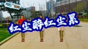 广场舞教学《红尘醉红尘累》8步广场舞一步