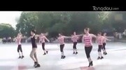博白廖弟广场舞系列《玻璃夕阳》适合在家里