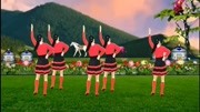 现代广场舞教学视频《昨夜有人在流泪》背面