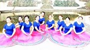応子广场舞《楼兰姑娘》新疆舞适合在家里跳