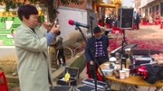 美女唢呐高手吹奏曲剧《刘备哭灵》跟真人唱
