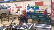 邓州市农村唢呐谢客老师傅吹奏传统曲子《接